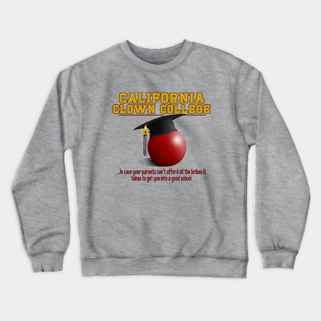 How to get into College Crewneck Sweatshirt by Smiling_Tater_Design